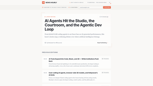 AI News screenshot