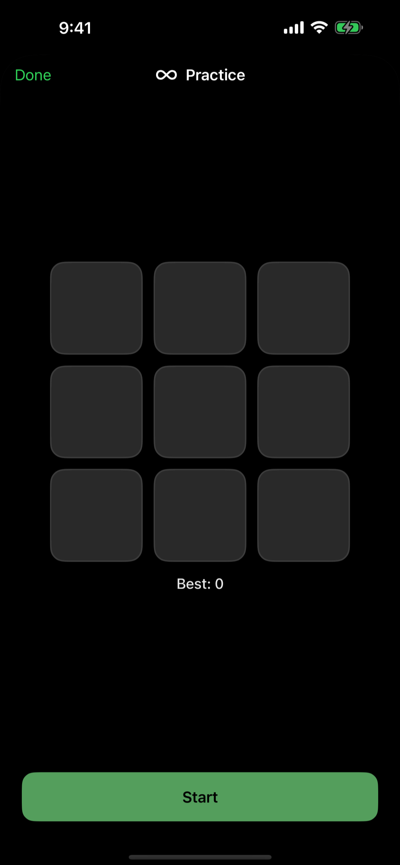 Mimora unlimited practice mode